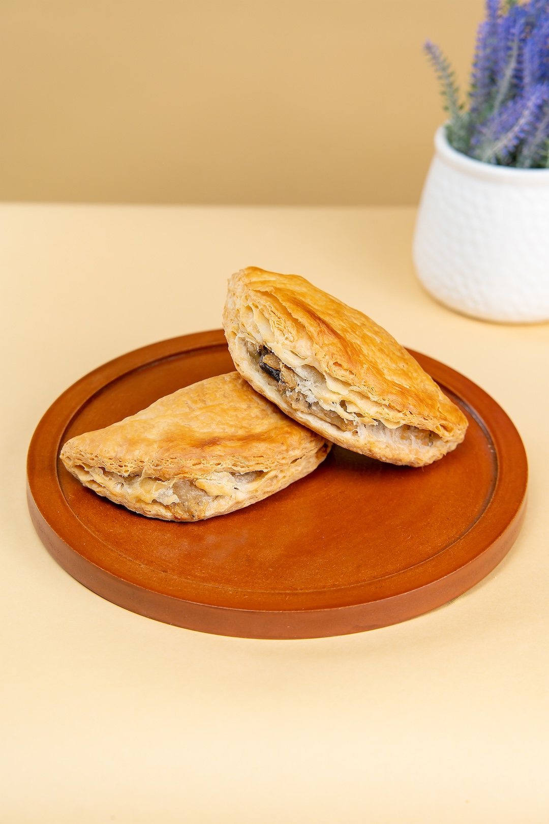 Mushroom Cheese Puff